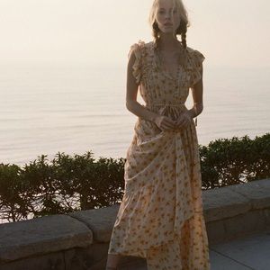 Doen Carnation Dress Sunny Anemone XS